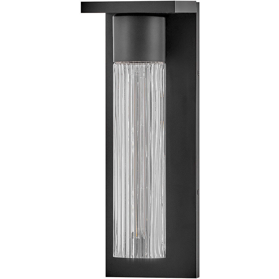 Coastal Elements Voight 1 Light 14.75 inch Black Outdoor Wall Mount Lantern