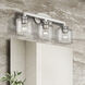 Bernardino 3 Light 23.75 inch Brushed Nickel Vanity Wall Sconce Wall Light