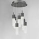 Fizz III LED 13.5 inch Bronze Multi-Light Pendant Ceiling Light