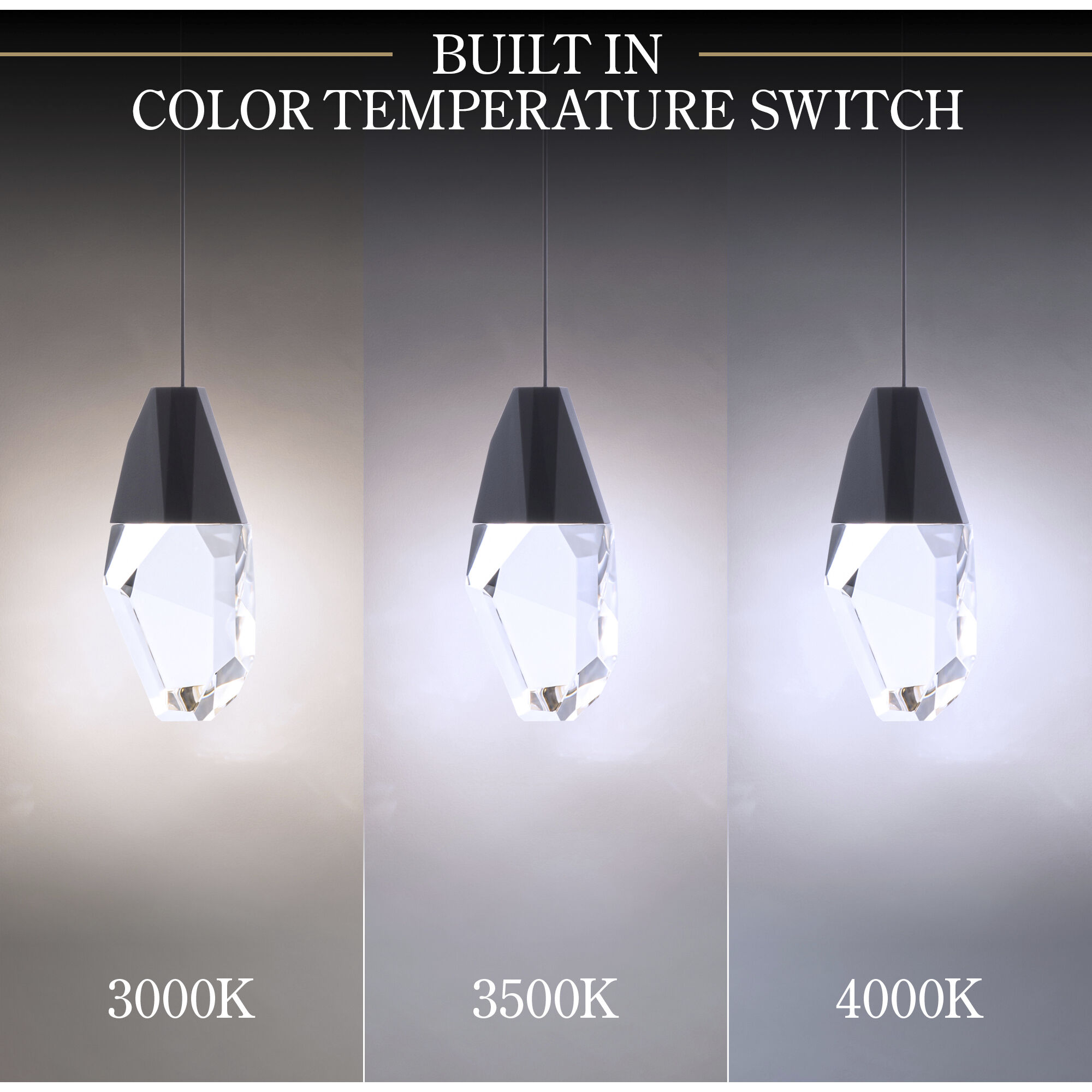 Beyond Martini LED 23 inch Black Multi-Light Pendant Ceiling Light in Optic, Round Canopy