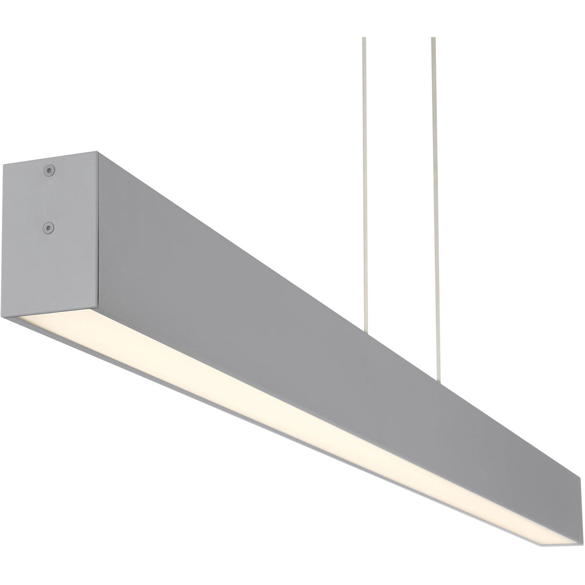 Form Dual LED 2 inch Gray Pendant Ceiling Light