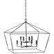 Arnold 8 Light 32.5 inch Antique Bronze Chandelier Ceiling Light