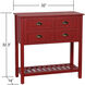 Tipton 32 X 14 inch Antique Red Console Table
