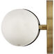 Ibiza LED 24 inch Heritage Brass Bath Light Wall Light