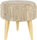 Anthracite 16 inch Taupe Stool