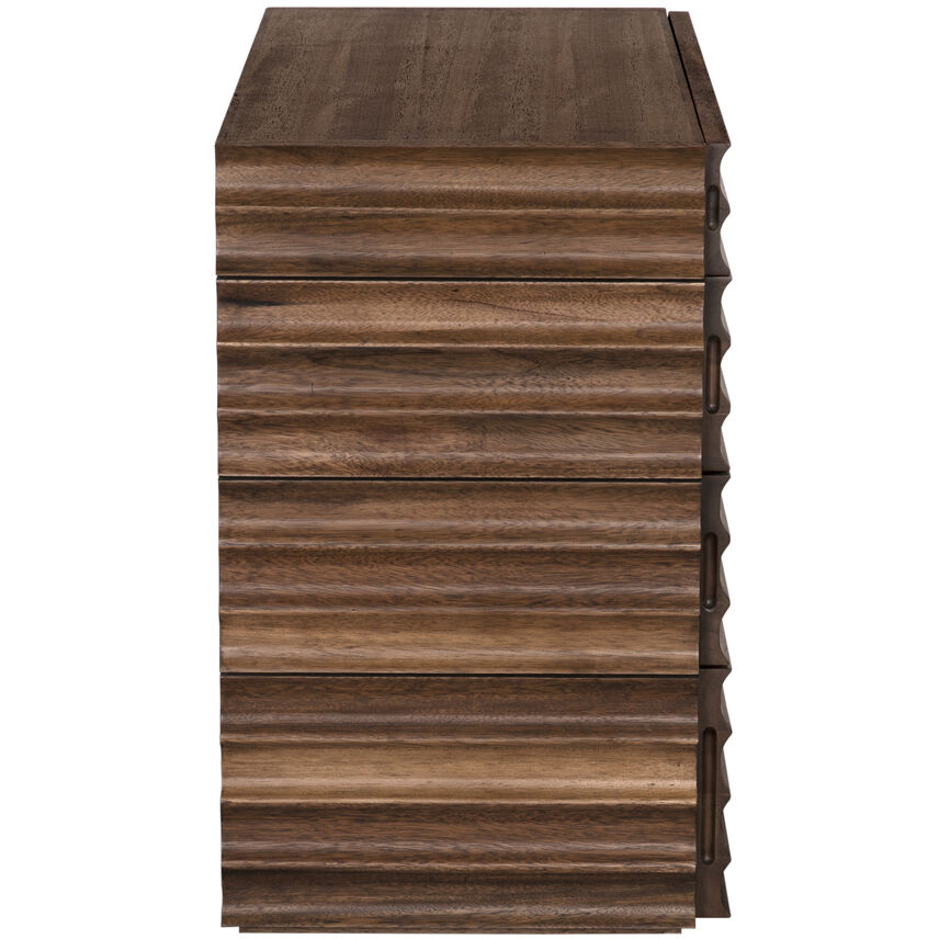 Pacelli 42 X 19 inch Dark Walnut Console