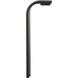 Independence 12 AC/DC 2.75 watt Textured Black Curved Path Light in 3000K
