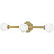 Audrey LED 26 inch Heritage Brass Bath Light Wall Light