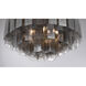 Torvento 7 Light 28 inch Legacy Brass Flush Mount Ceiling Light