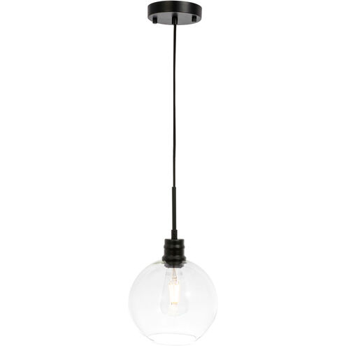 Rensselaer 1 Light 8 inch Black Pendant Ceiling Light