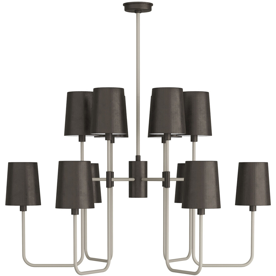 Bedford 12 Light 41.5 inch English Bronze Chandelier Ceiling Light