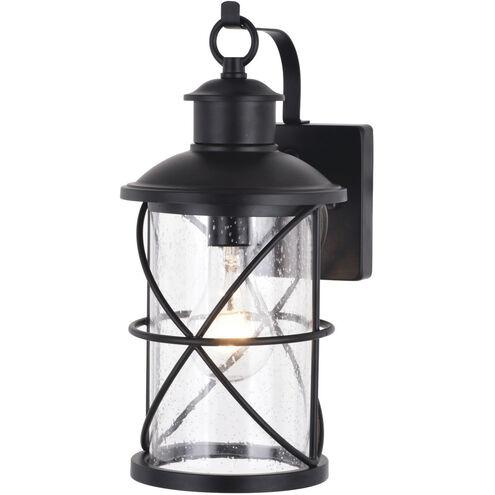 Adams LED 13.75 inch Black Outdoor Wall