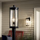 Barras 1 Light 23 inch Black Outdoor Post Lantern