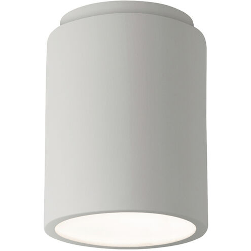 Radiance Cylinder 1 Light 6.5 inch Bisque Outdoor Flush-Mount in Incandescent