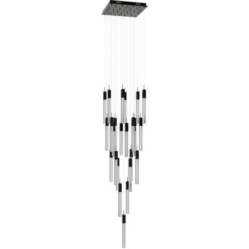 Boa LED 28 inch Dark Bronze Multi Port Pendant Ceiling Light