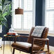 Tambo LED 10 inch Dark Walnut and Weathered Brass Pendant Ceiling Light