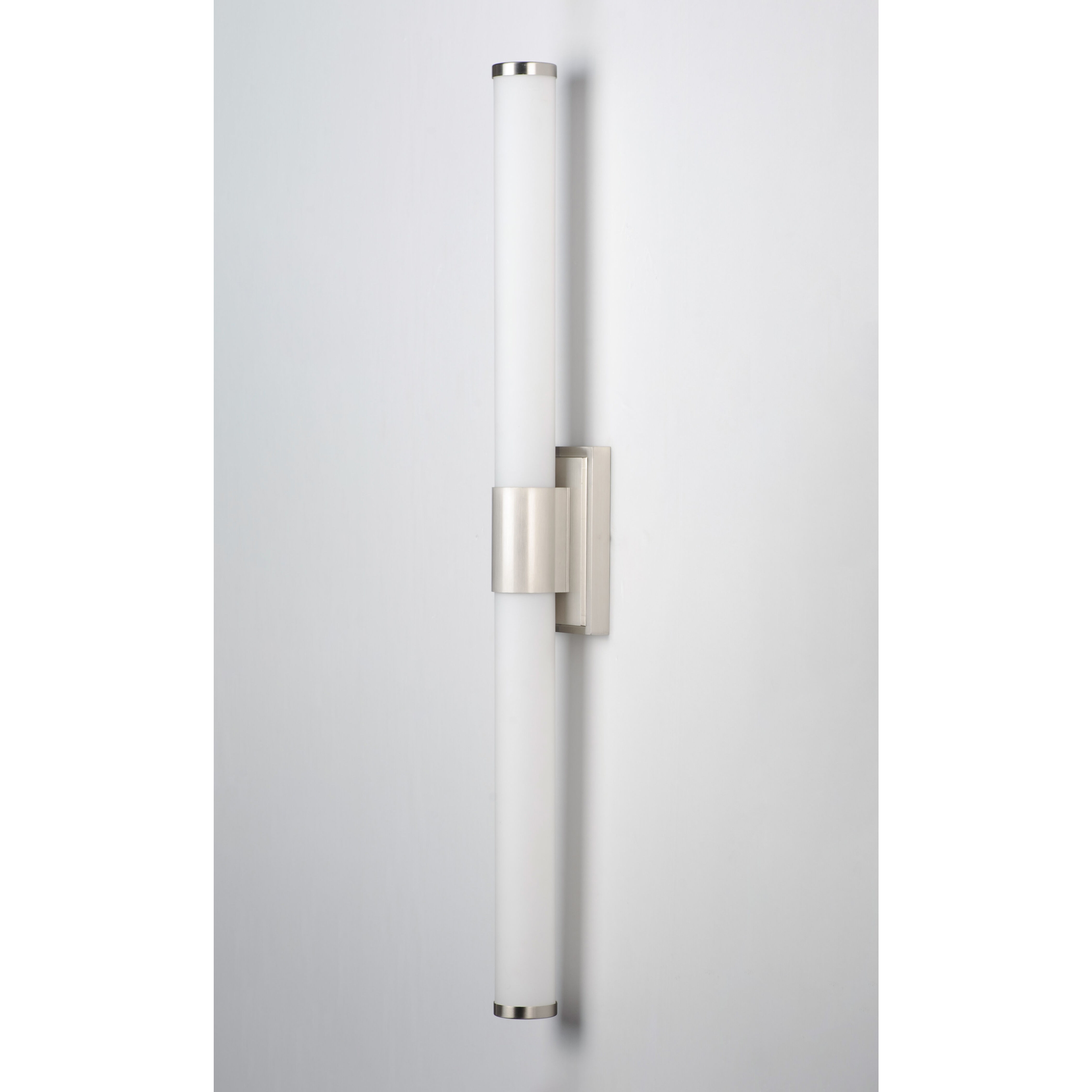 Optic LED 24 inch Satin Nickel Bath Vanity Wall Light
