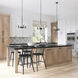 Portman 4 Light 17.5 inch Matte Black Pendant Ceiling Light