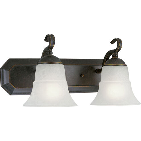 Melbourne 2 Light 18 inch Espresso Bath Vanity Wall Light