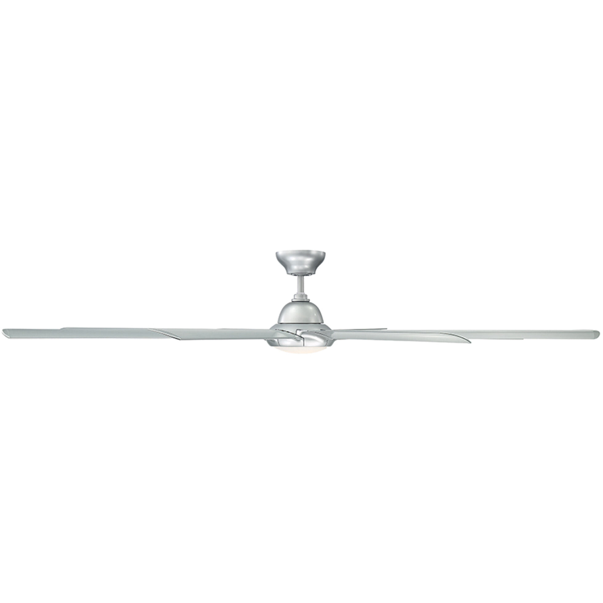 Hydra 80 inch Titanium Downrod Ceiling Fan in 2700K