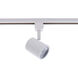 Charge 1 Light 120 White Track Head Ceiling Light in H Track, 6, H Track Fixture 