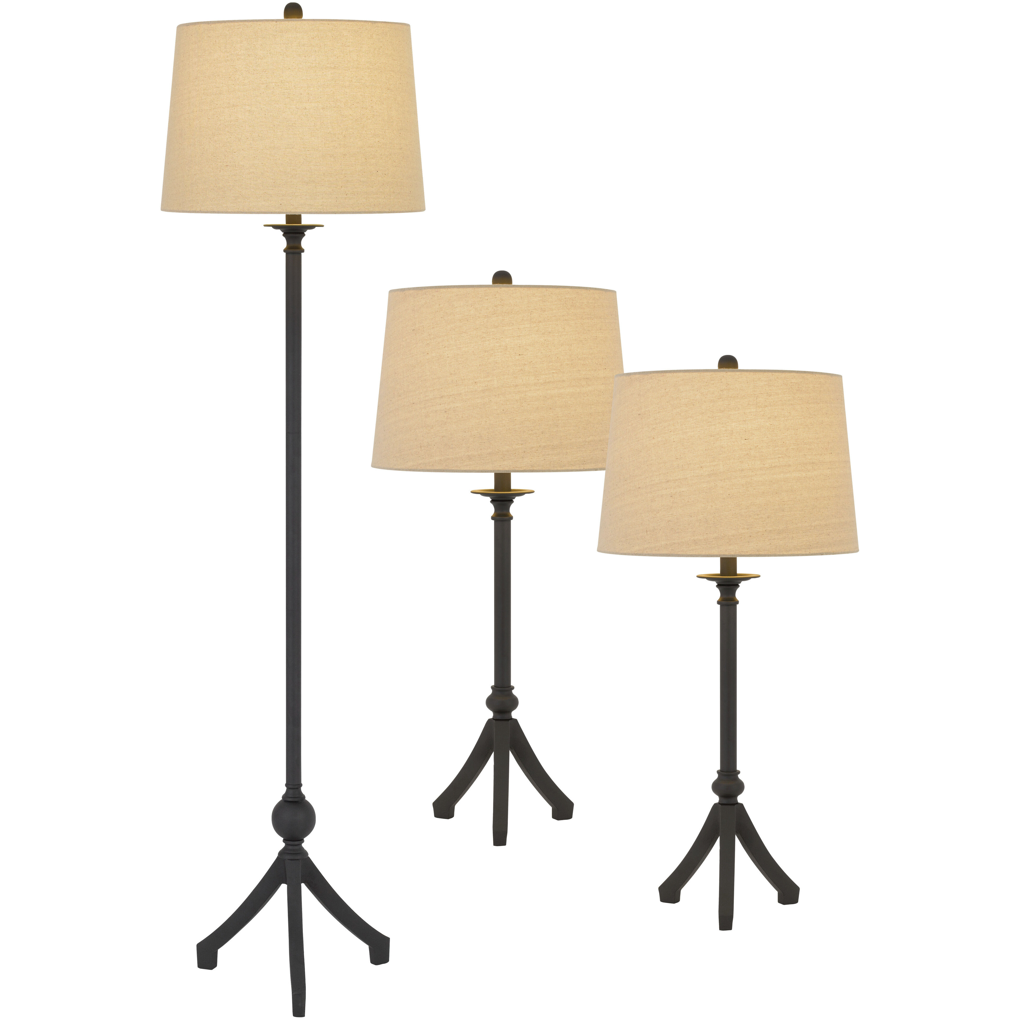 Smart Saving 32 inch 150.00 watt Iron Lamp Set Portable Light