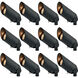 Issac 12v 8.00 watt Satin Black Accent Spot Light in Non-LED