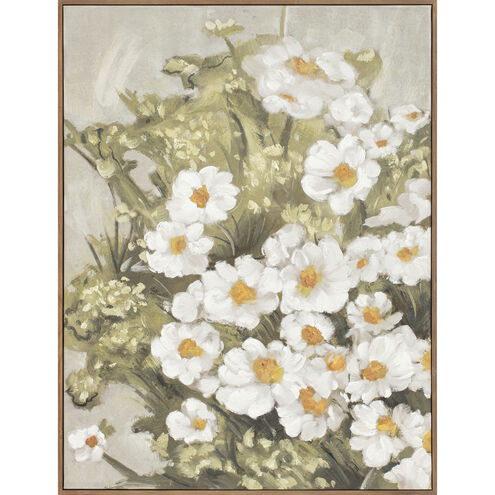 Wildflowers 34 X 26 inch Framed Painting