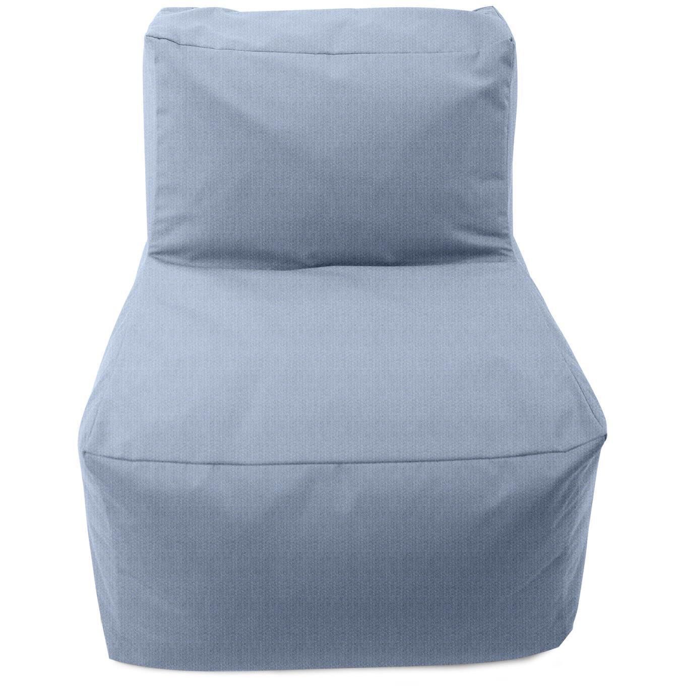 Driftwood Breeze Outdoor Pouf Chair Cover