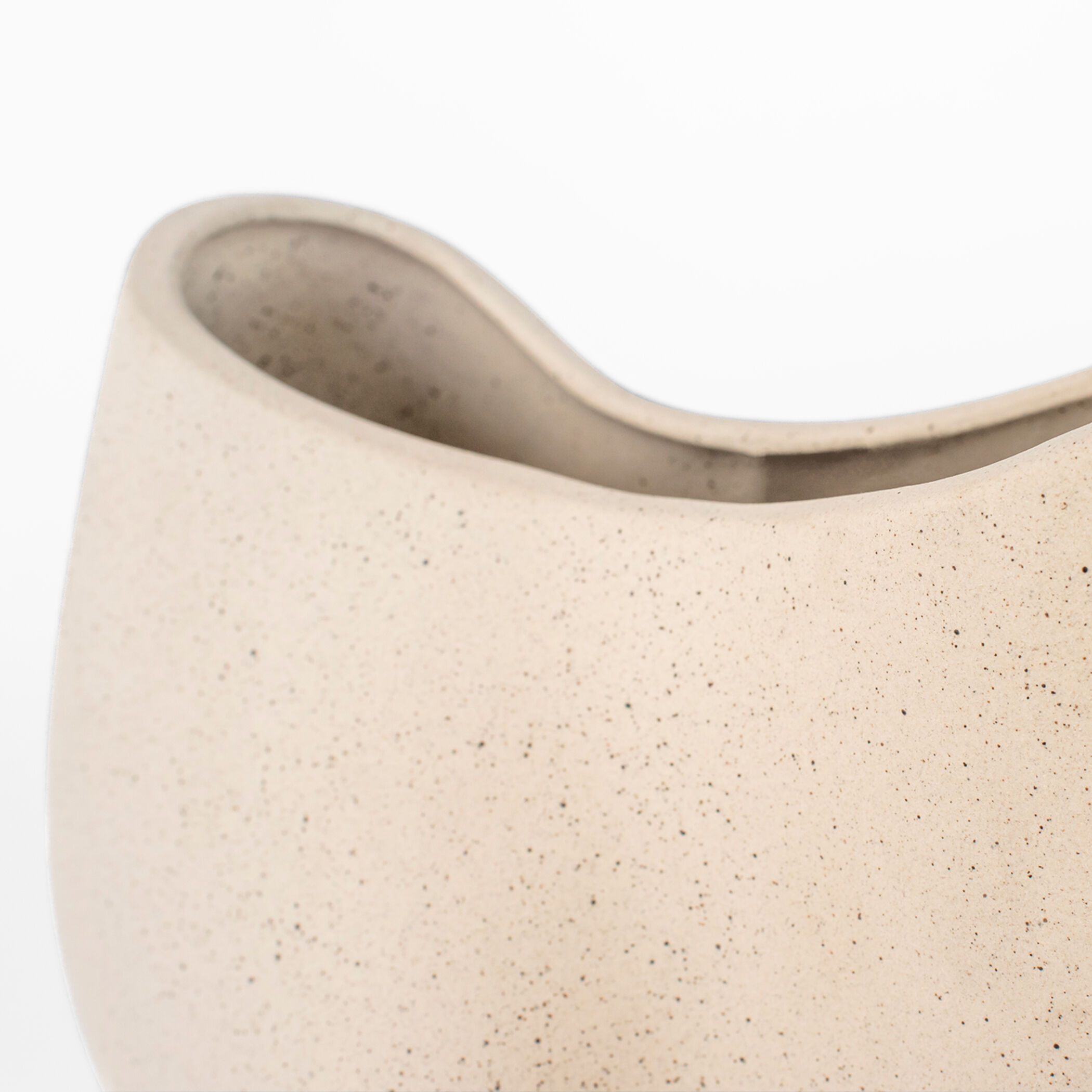 Organic 8.25 X 6.25 inch Pinched Bowl