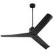 Strato 60 inch Black with Matte Black Blades Ceiling Fan