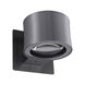 Zeitlos LED 6 inch Satin Nickel with Chrome Wall Sconce Wall Light, Luce Elevata Impulse