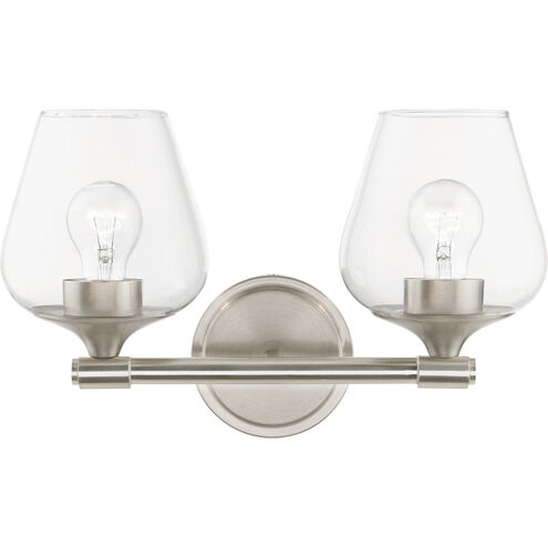 Willow 2 Light 15.00 inch Bathroom Vanity Light