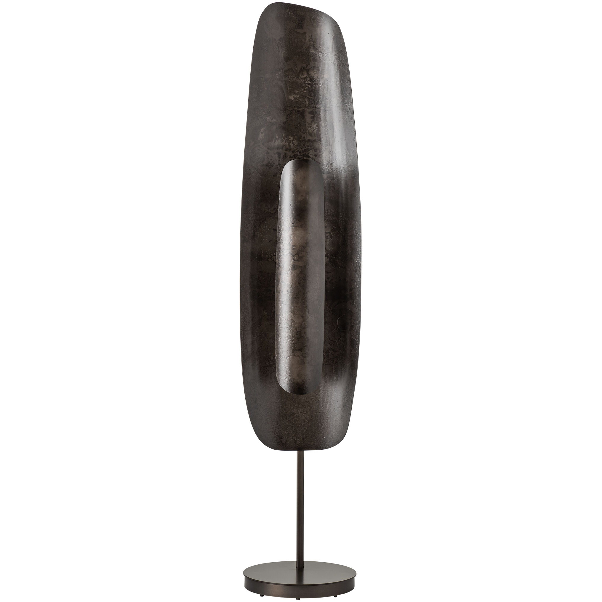 Shield 59.6 inch 18.00 watt Dark Smoke Floor Lamp Portable Light