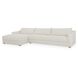 Farrow FO Flecked Oat Modular Sectional in Left, White, Left