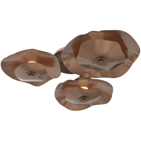 Cumulus LED 30 inch Burnished Bronze Hub & Spoke Ceiling Light