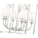 Katerina 9 Light 28 inch Brushed Nickel Chandelier Ceiling Light