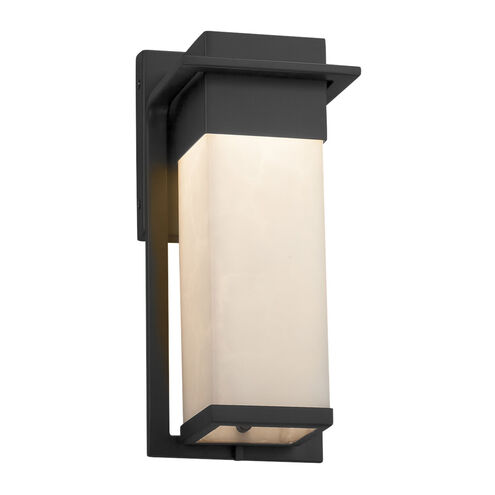 Clouds 12 inch Matte Black Outdoor Wall Sconce