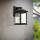 Signature LED 14 inch Black Outdoor Wall Light