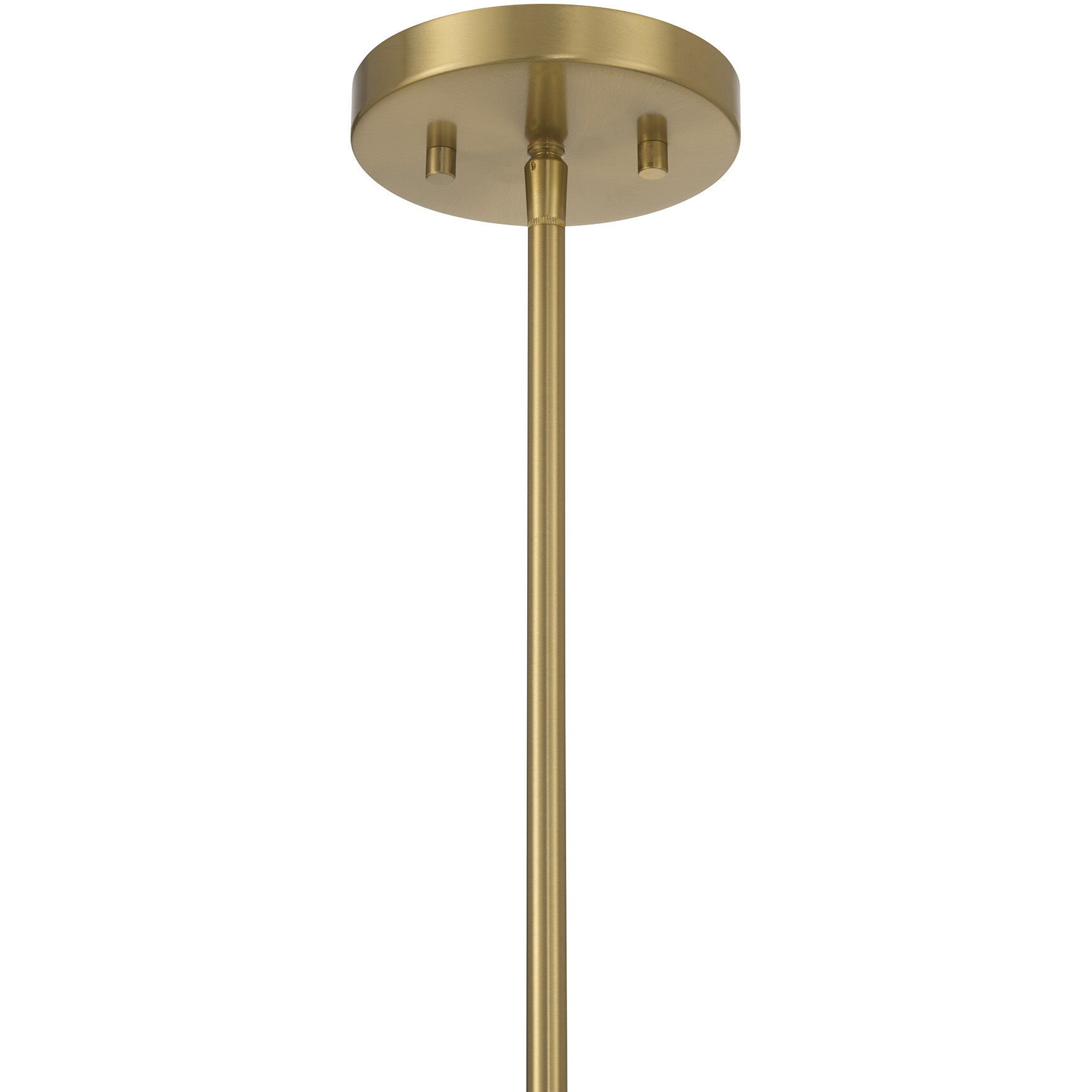 Denison 6 Light 36 inch Warm Brass Chandelier Ceiling Light