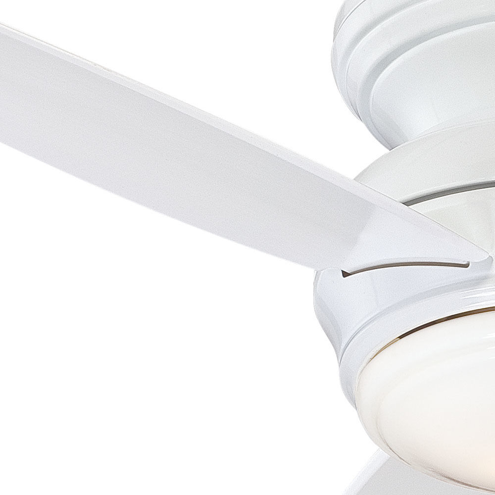 Traditional Concept 44 inch White Outdoor Ceiling Fan