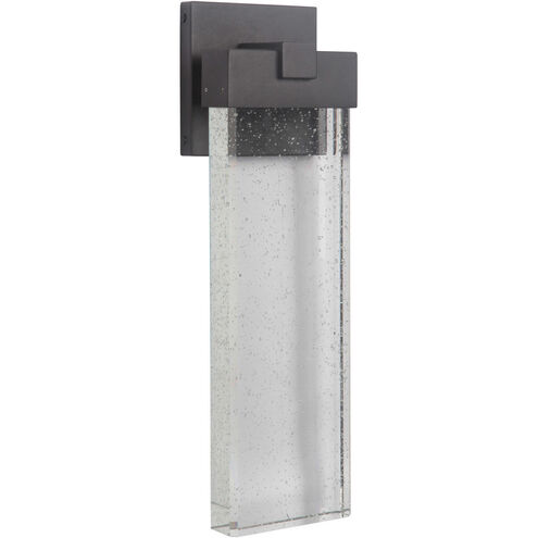 Aria LED 20 inch Textured Black Outdoor Wall Mount in Textured Matte Black, Medium