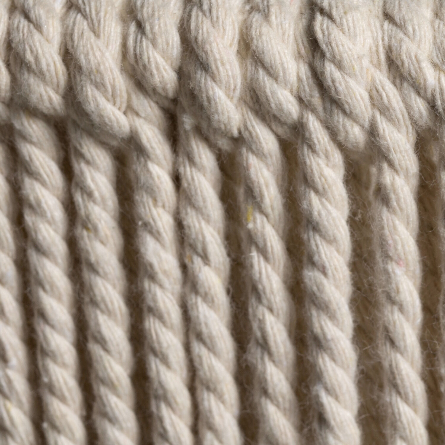 Gregory 8 Light 28.5 inch White Cotton Rope / Rust Chandelier Ceiling Light