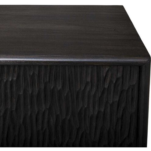 Stevenson Multi-Toned Ebony 4 Door Cabinet