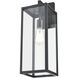 Atless 1 Light 20.8 inch Powder Coated Black Outdoor Wall Lantern