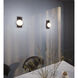 Gates LED 5.5 inch Black ADA Wall Sconce Wall Light