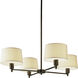 Real Simple 4 Light 35.00 inch Chandelier