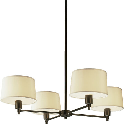 Real Simple 4 Light 15 inch Deep Bronze Chandelier Ceiling Light