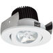 Iolite Matte Powder White Recessed Light in 3000K, 850