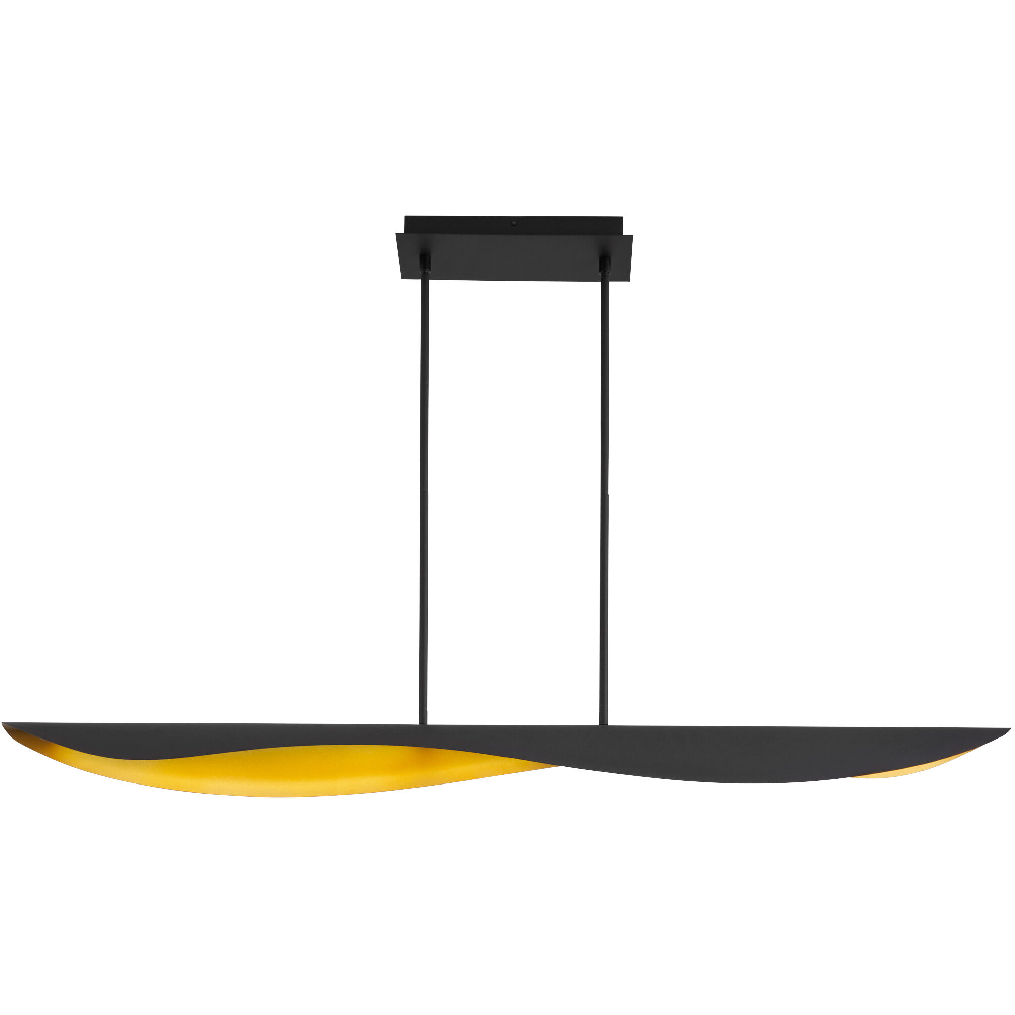 Pivot 1 Light 4 inch Black/Aged Brass Chandelier Ceiling Light